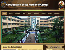 Tablet Screenshot of cmcsisters.org